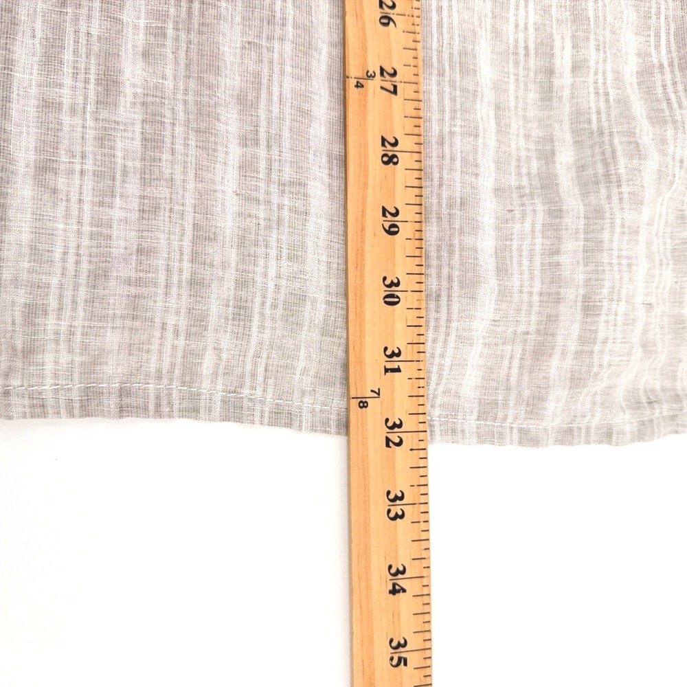Tommy Bahama Relax Shirt Men 3XL Beige Linen Cotton Striped Long Sleeve Casual - Picture 7 of 9